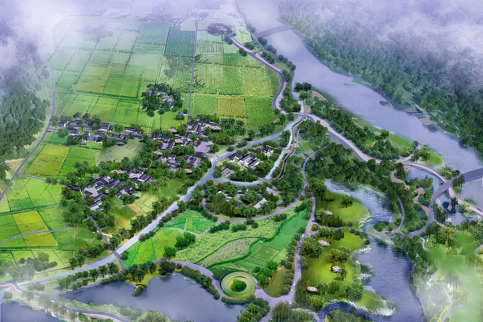 成都市锦江绿道林盘专项设计|Chengdu Jinjiang Greenway Forestry